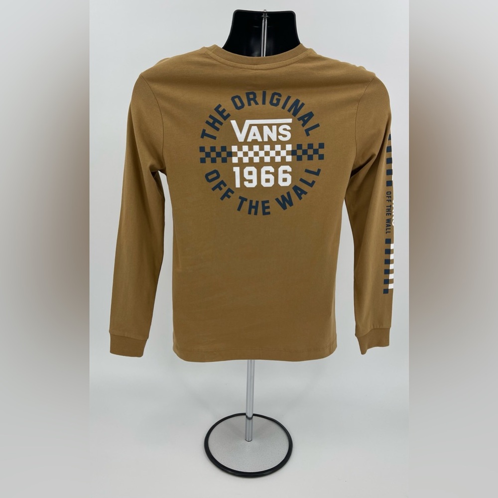 VANS The Original Off The Wall Long Sleeve BFF T-shirt Tee Women's XS New‎ NWT